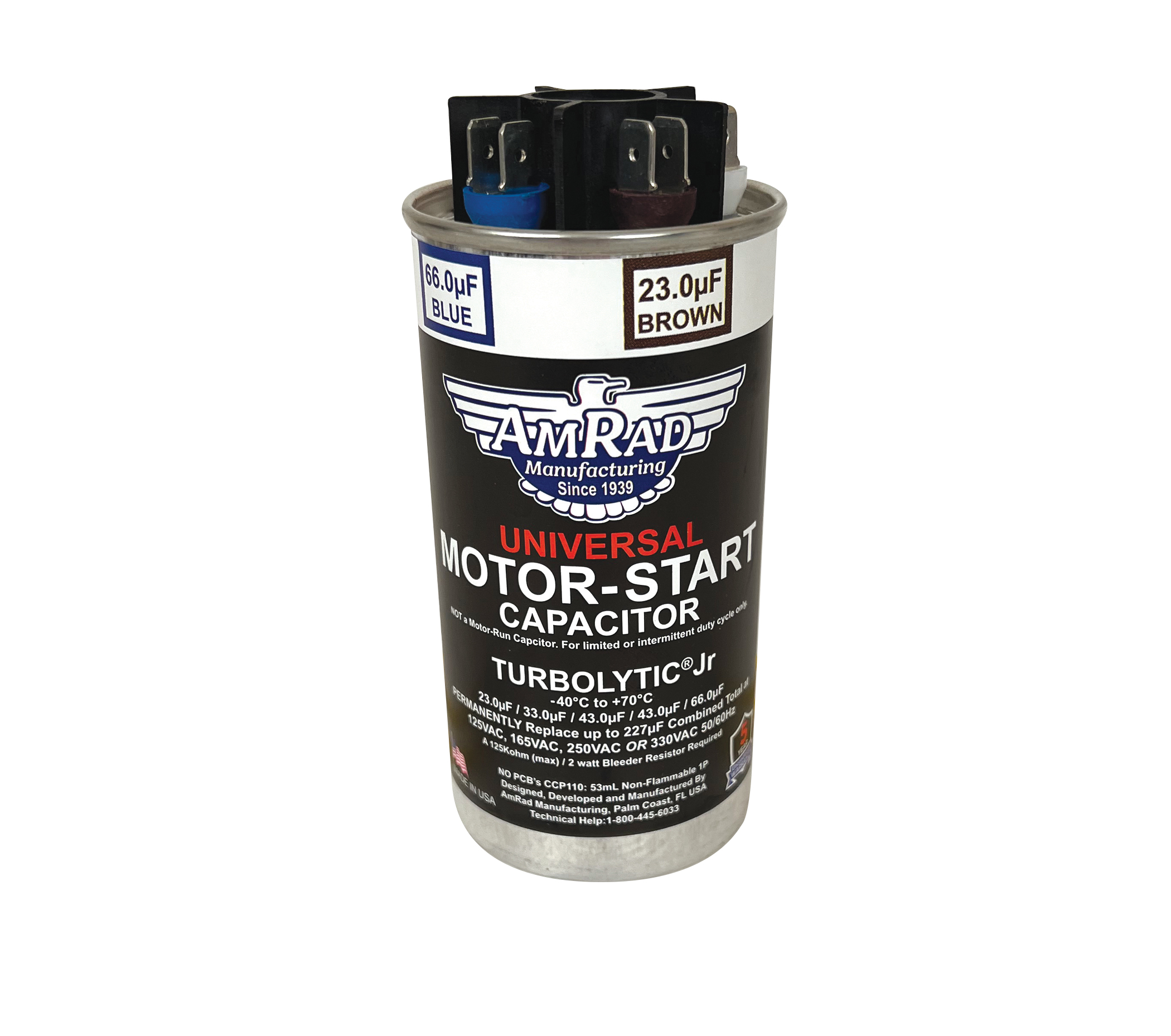 Universal Start Capacitor